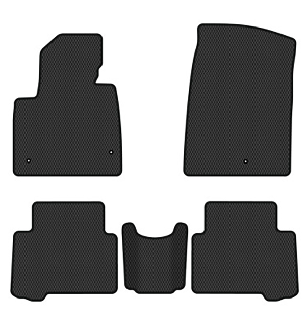 EVA килимки в салон авто EVAtech для Santa FE (DM) 5 seats Hyundai 2012-2017 3 покоління SUV EU HY3305CB5LA3RBB - Фото 1