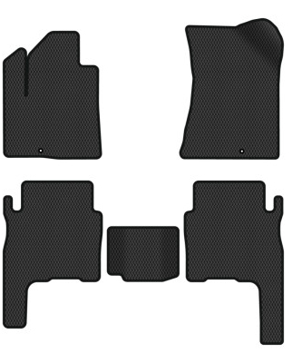 EVA килимки в салон авто EVAtech для Santa FE (CM) 5 seats Hyundai 2006-2010 2 покоління SUV EU HY33306C5KD2RBB - Фото 1