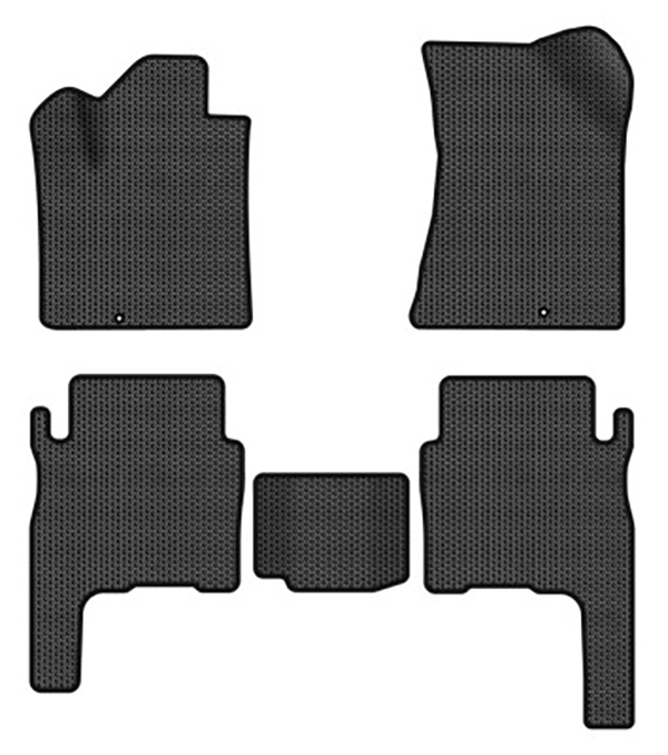 EVA килимки в салон авто EVAtech для Santa FE (CM) 5 seats Hyundai 2006-2010 2 покоління SUV EU HY33306CD5KD2SBB - Фото 1