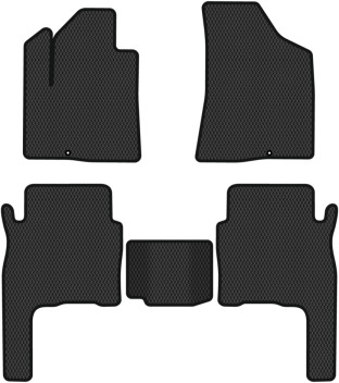 EVA коврики в салон авто EVAtech для Santa FE (CM) 7 seats Hyundai 2006-2010 2 поколение SUV Korea HY33307CVB5KD2RBB - Фото 1