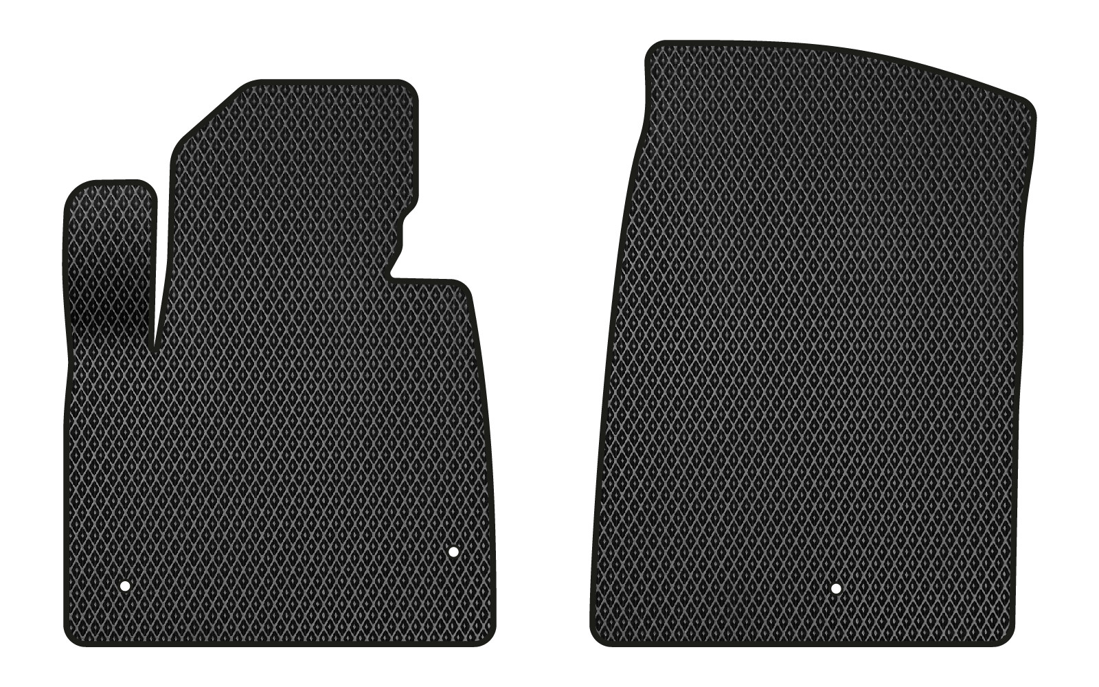 EVA коврики в салон авто передние EVAtech для Santa FE (DM) 5 seats Hyundai 2012-2017 3 поколение SUV USA HY34365A2LA3RBB - Фото 1