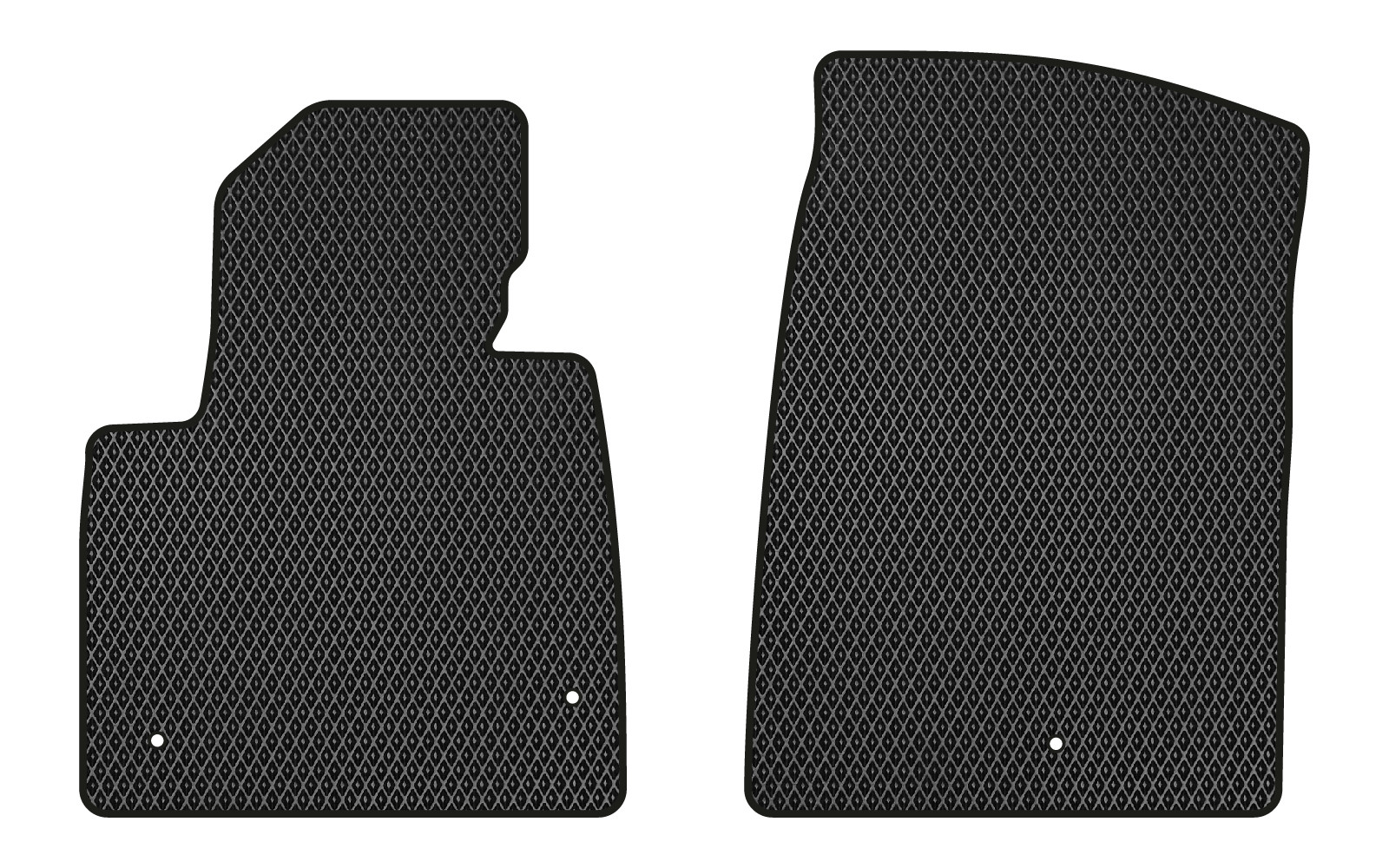 EVA коврики в салон авто передние EVAtech для Santa FE (DM) 5 seats Hyundai 2012-2017 3 поколение SUV USA HY34365AB2LA3RBB - Фото 1