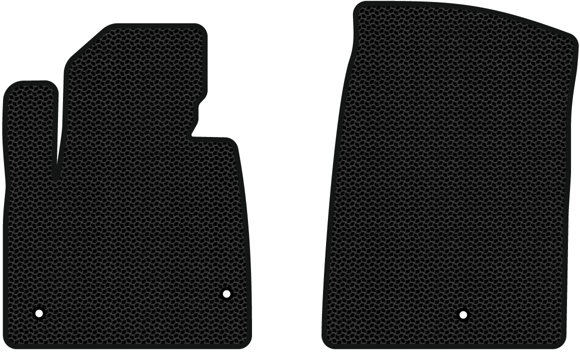 EVA коврики в салон авто передние EVAtech для Santa FE (DM) 7 seats Hyundai 2012-2017 3 поколение SUV USA HY34472A2LA3KBB - Фото 1