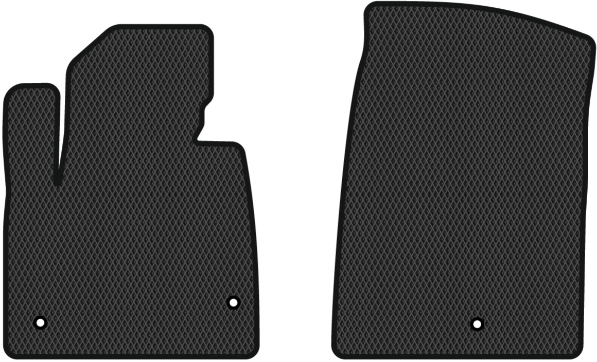 EVA коврики в салон авто передние EVAtech для Santa FE (DM) 7 seats Hyundai 2012-2017 3 поколение SUV USA HY34472A2LA3RBB - Фото 1