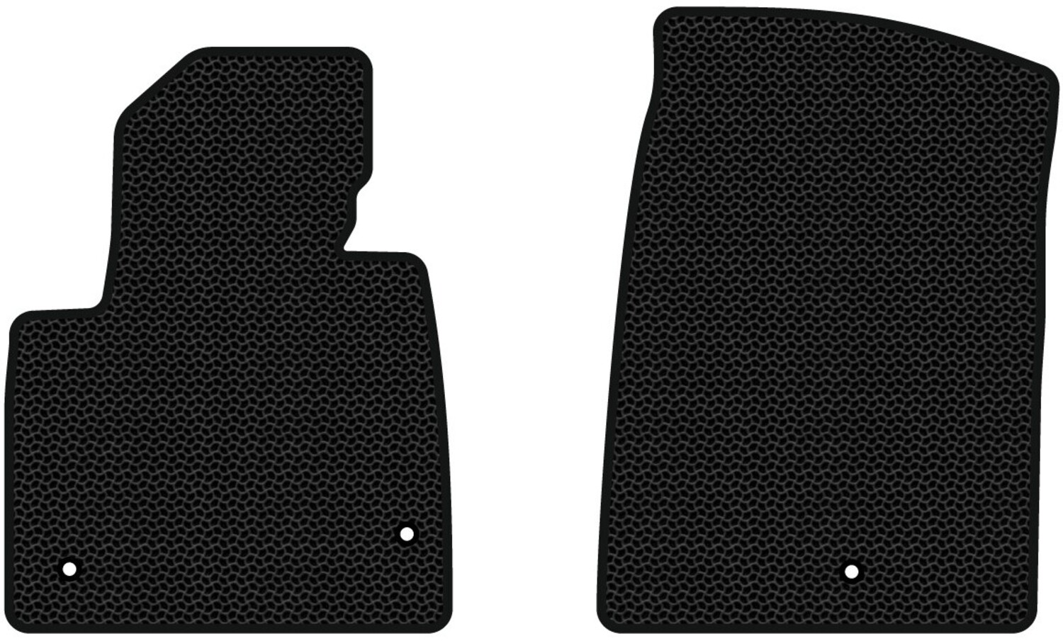 EVA коврики в салон авто передние EVAtech для Santa FE (DM) 7 seats Hyundai 2012-2017 3 поколение SUV USA HY34472AB2LA3KBB - Фото 1