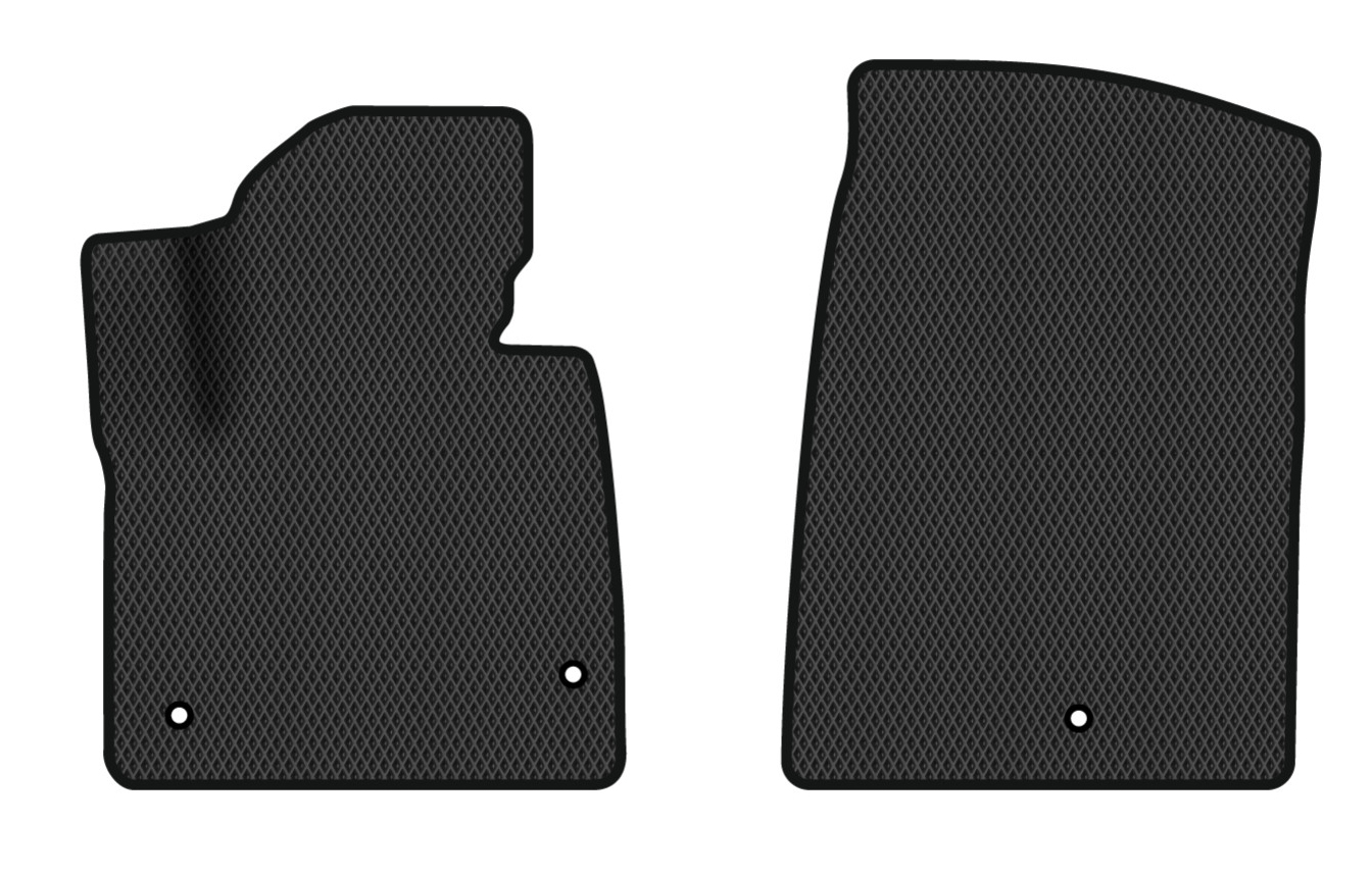 EVA коврики в салон авто передние EVAtech для Santa FE (DM) 7 seats Hyundai 2012-2017 3 поколение SUV USA HY34472AD2LA3RBB - Фото 1