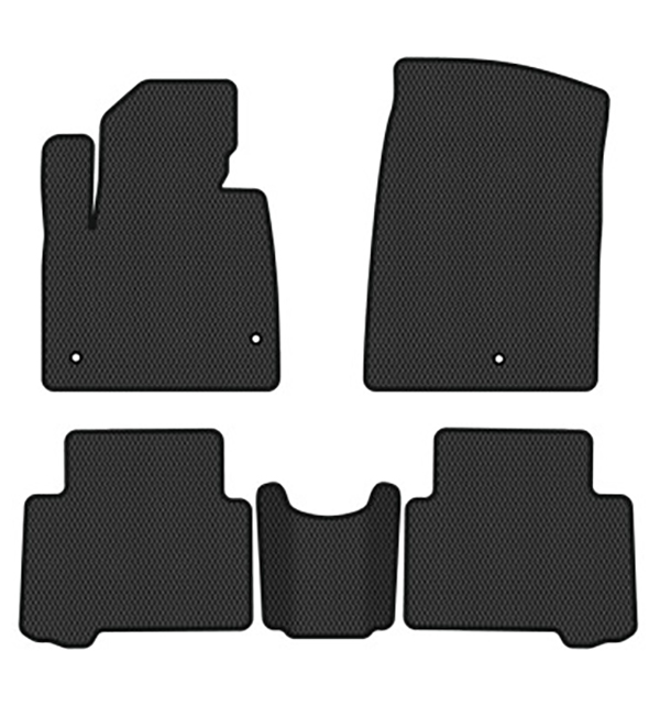 EVA килимки в салон авто EVAtech для Santa FE (DM) 7 seats Hyundai 2012-2017 3 покоління SUV USA HY34472C5LA3RBB - Фото 1