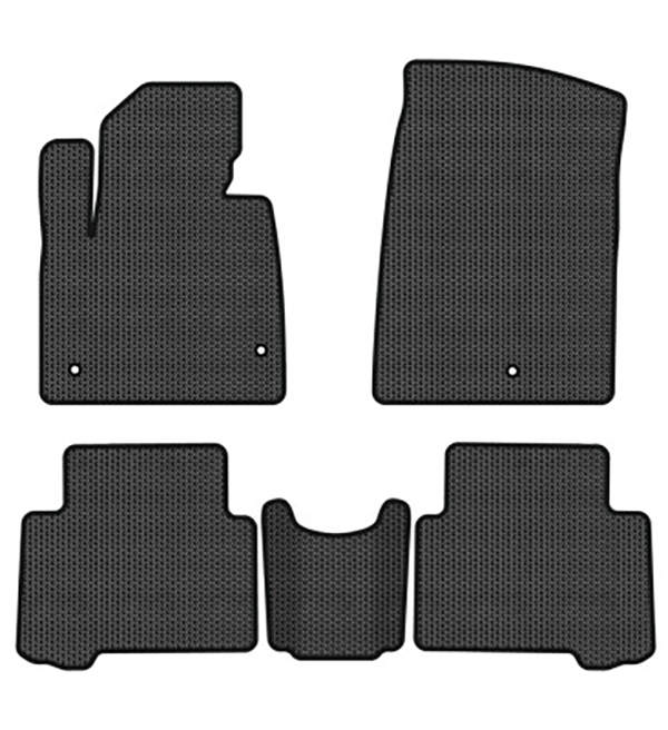 EVA коврики в салон авто EVAtech для Santa FE (DM) 7 seats Hyundai 2012-2017 3 поколение SUV USA HY34472C5LA3SBB - Фото 1