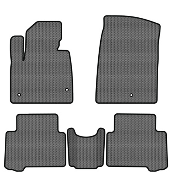 EVA коврики в салон авто EVAtech для Santa FE (DM) 7 seats Hyundai 2012-2017 3 поколение SUV USA HY34472C5LA3SGB - Фото 1