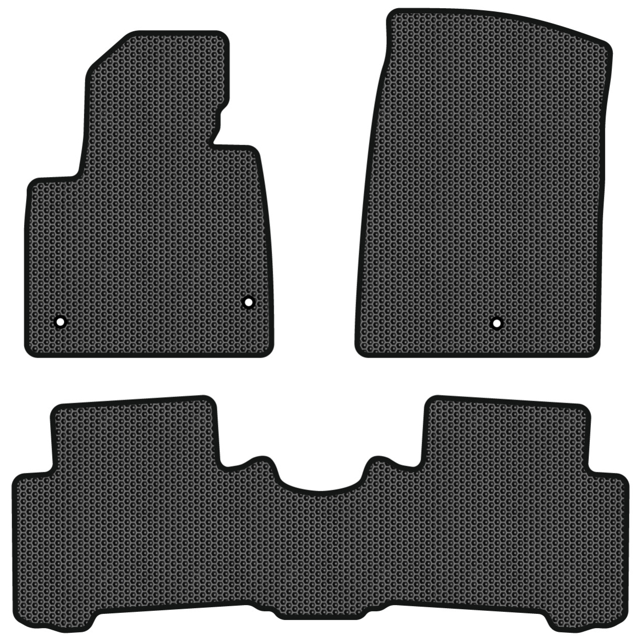 EVA коврики в салон авто EVAtech для Santa FE (DM) 7 seats Hyundai 2012-2017 3 поколение SUV USA HY34472ZB3LA3SBB - Фото 1