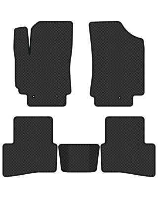 EVA коврики в салон авто EVAtech для Creta (GS) Hyundai 2016-2020 1 поколение SUV EU HY3776CV5CP3RBB - Фото 1