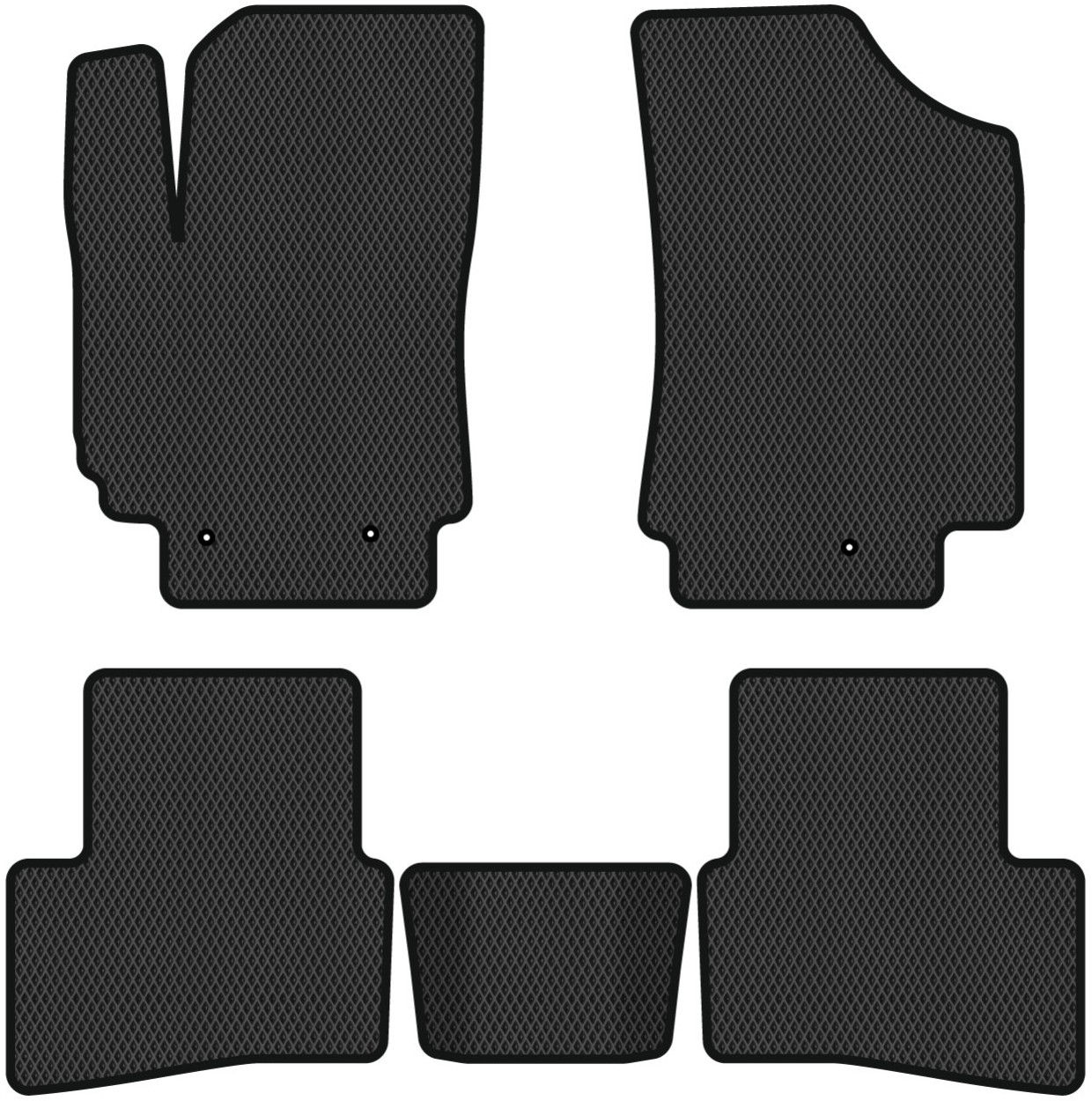 EVA килимки в салон авто EVAtech для Creta (GS) Hyundai 2016-2020 1 покоління SUV EU HY3777CV5LA3RBB - Фото 1