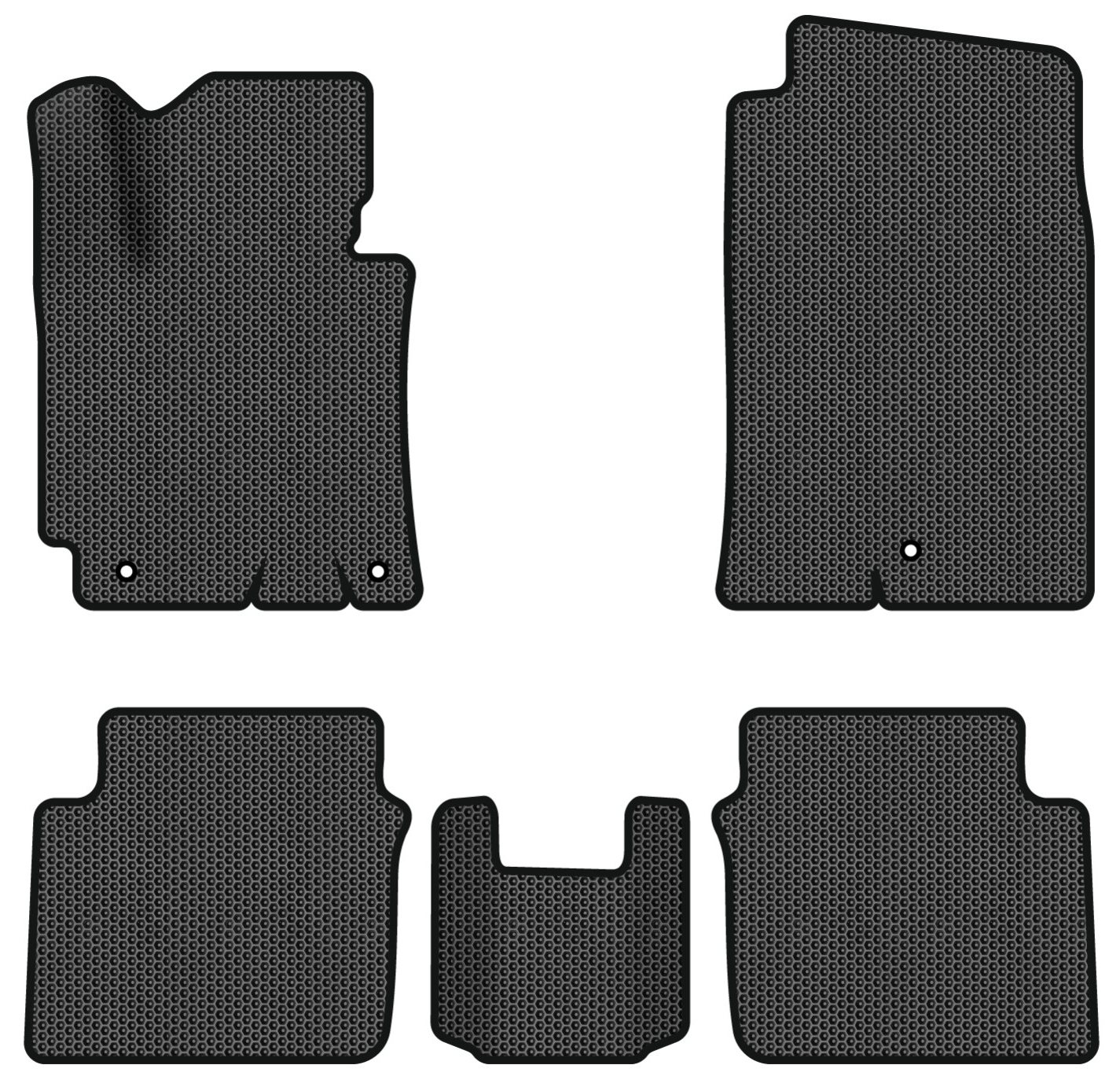 EVA коврики в салон авто EVAtech для Elantra (Avante) Hyundai 2011-2015 5 поколение Sedan EU HY384CD5KH3SBB - Фото 1