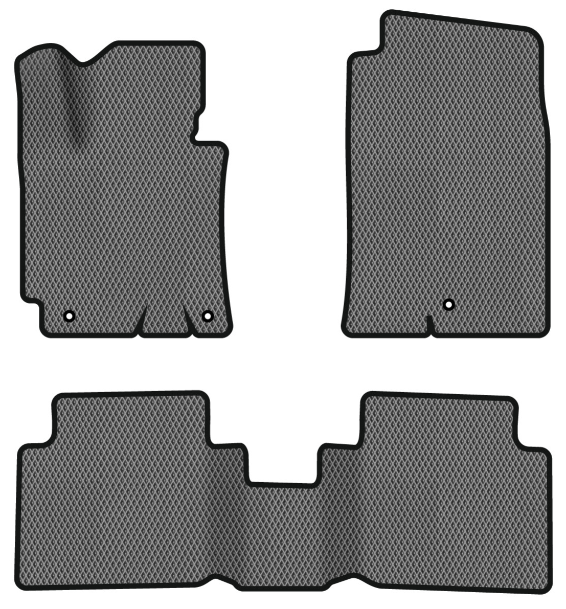 EVA коврики в салон авто EVAtech для Elantra (Avante) Hyundai 2011-2015 5 поколение Sedan EU HY384ZD3KH3RGB - Фото 1