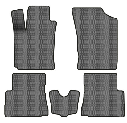 EVA килимки в салон авто EVAtech для Getz Hyundai 2002-2011 1 покоління Htb EU HY386CV5SGB - Фото 1