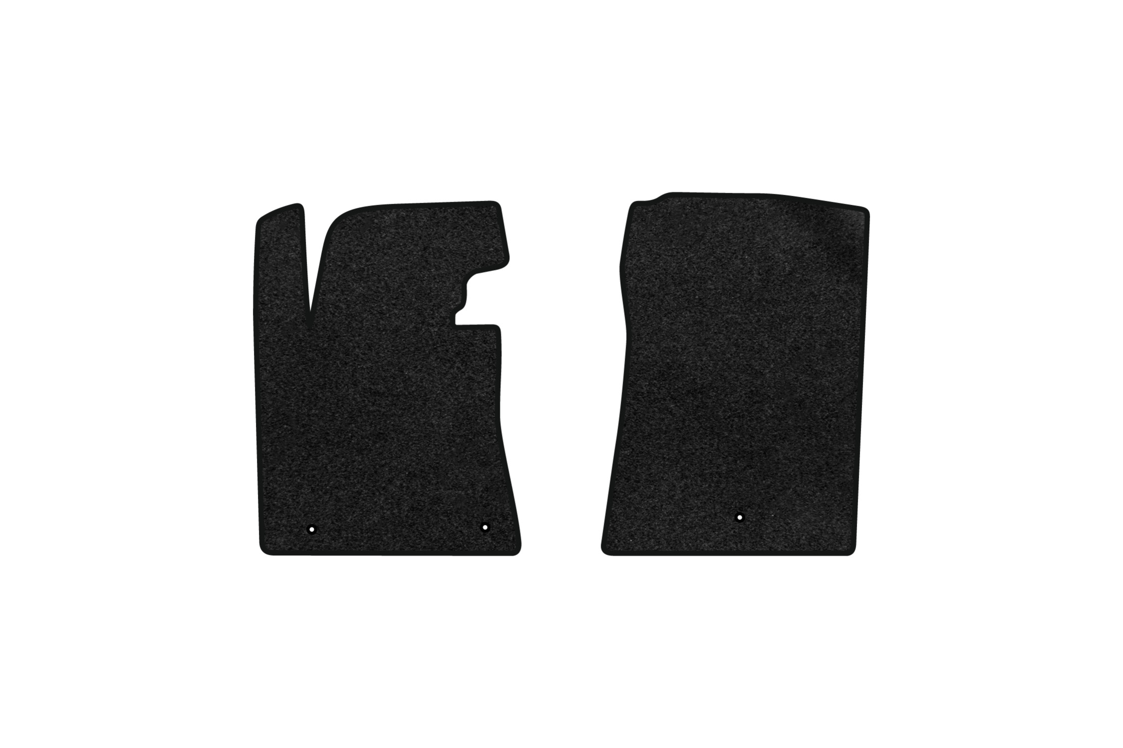 Коврики ворсовые в салон авто EVAtech Premium для Hyundai Elantra GT (MD) (Floor Gas Pedal) 2010-2015 5 поколение Htb USA черный кант HY42304A2LA3VPB - Фото 1