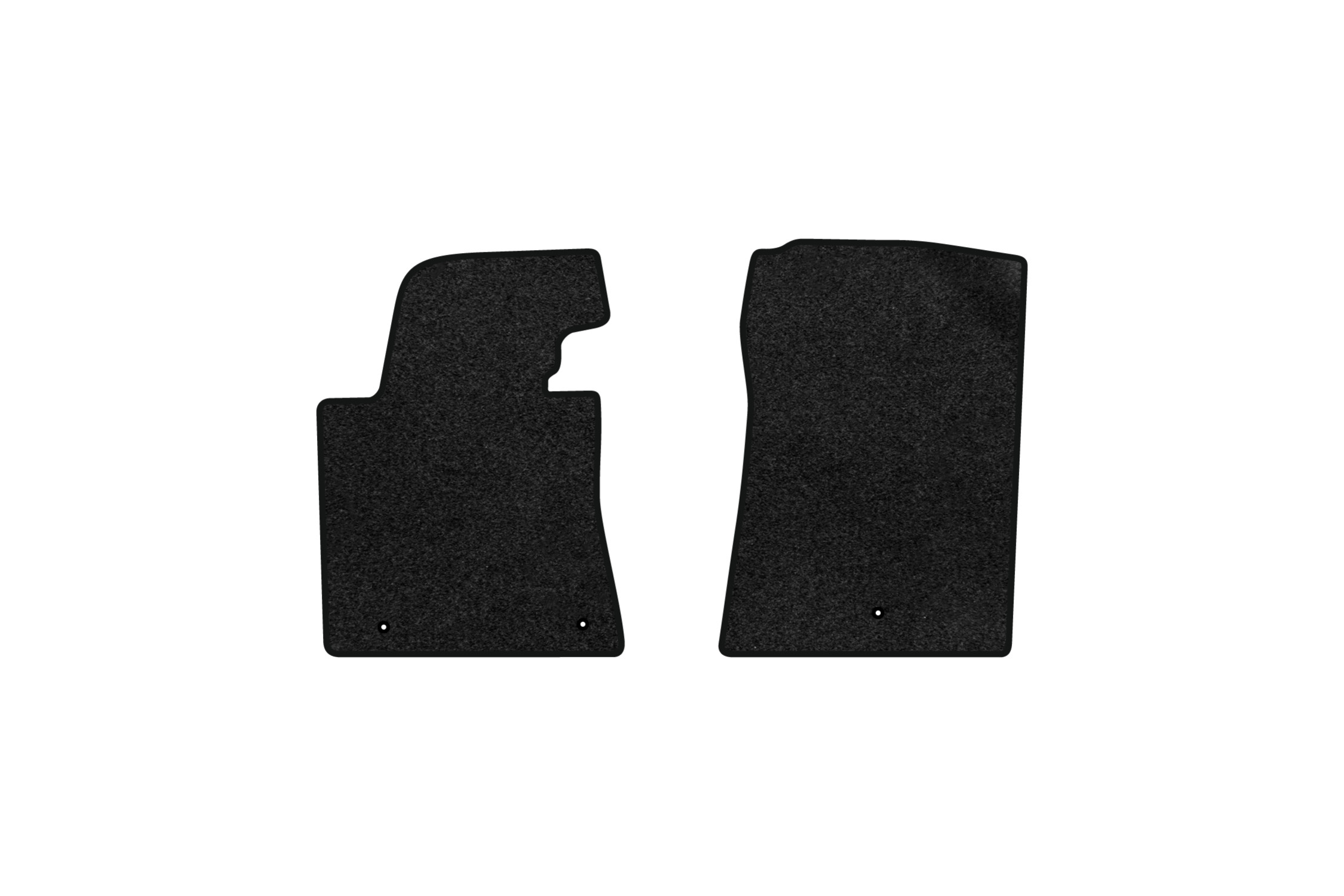 Коврики ворсовые в салон авто EVAtech Premium для Hyundai Elantra GT (MD) (Floor Gas Pedal) 2010-2015 5 поколение Htb USA черный кант HY42304AB2LA3VPB - Фото 1