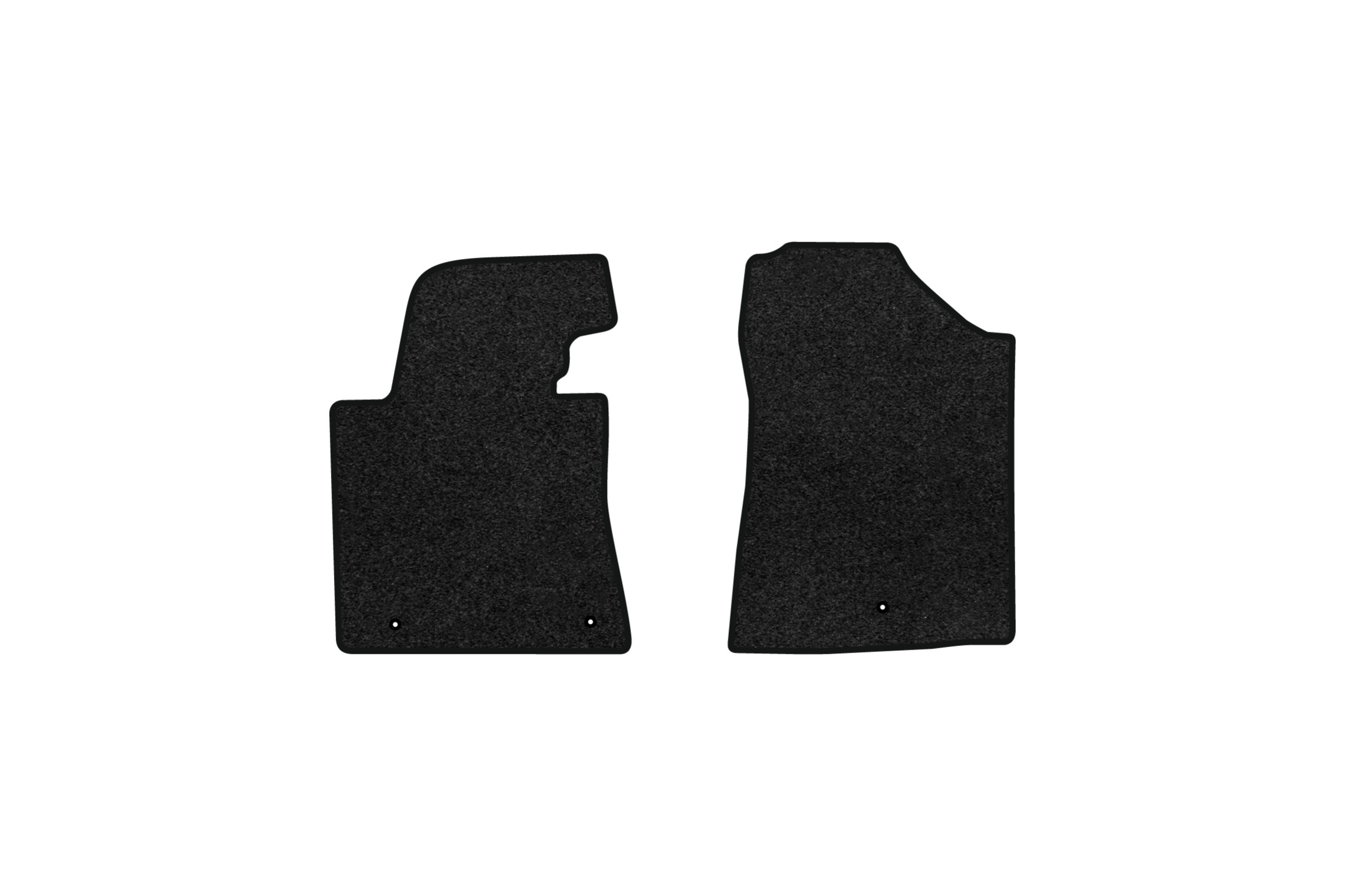 Коврики ворсовые в салон авто EVAtech Premium для Hyundai Elantra GT (MD) (Floor Gas Pedal) 2010-2015 5 поколение Htb USA черный кант HY42304AG2LA3VPB - Фото 1