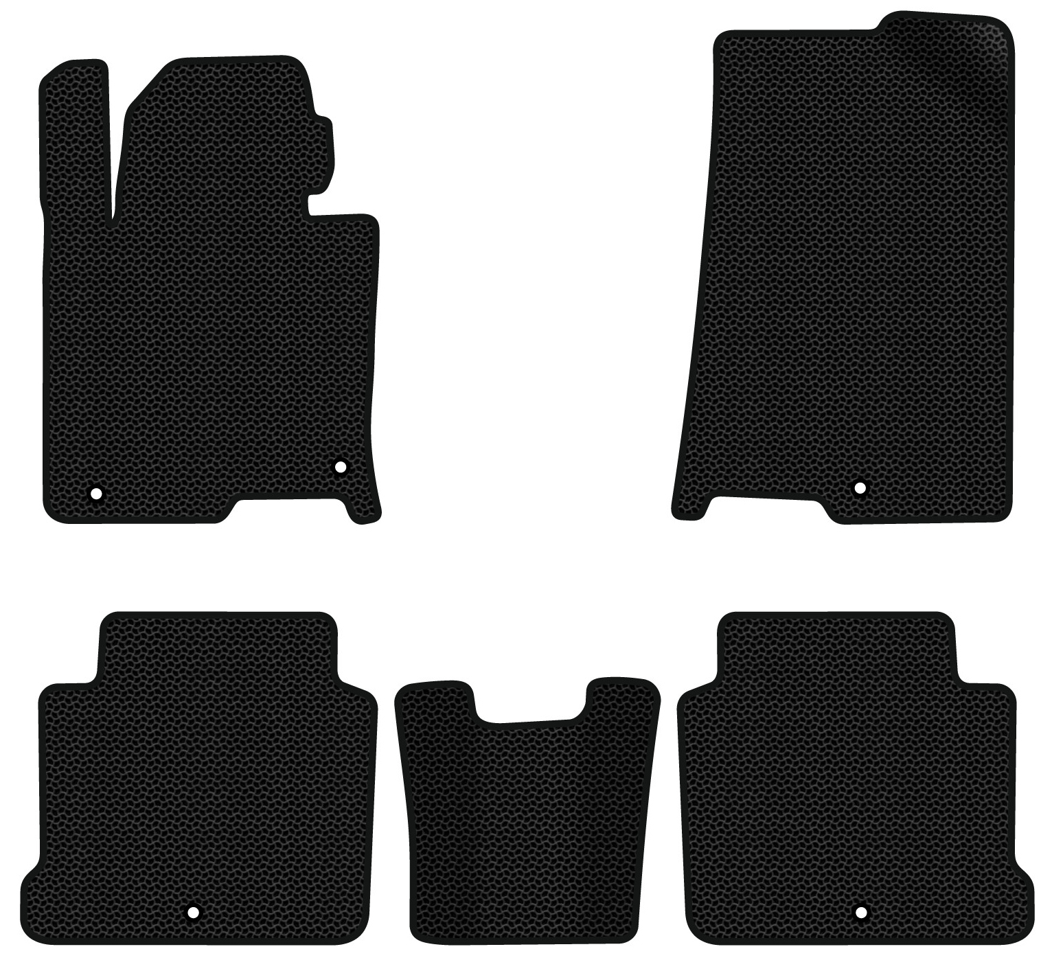 EVA коврики в салон авто EVAtech для Sonata LPI (LF) Hyundai 2014-2019 7 поколение Sedan Korea HY42959C5KH5KBB - Фото 1