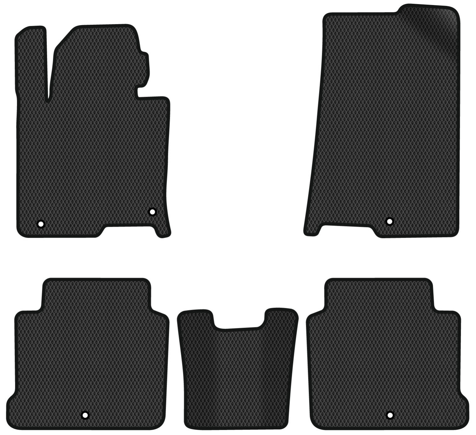 EVA коврики в салон авто EVAtech для Sonata LPI (LF) Hyundai 2014-2019 7 поколение Sedan Korea HY42959C5KH5RBB - Фото 1