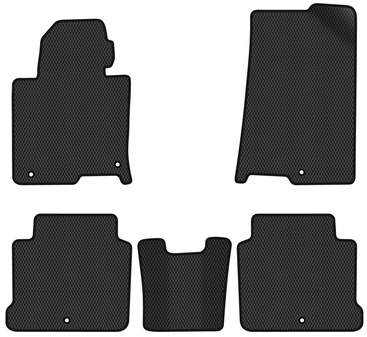 EVA коврики в салон авто EVAtech для Sonata LPI (LF) Hyundai 2014-2019 7 поколение Sedan Korea HY42959CB5KH5RBB - Фото 1