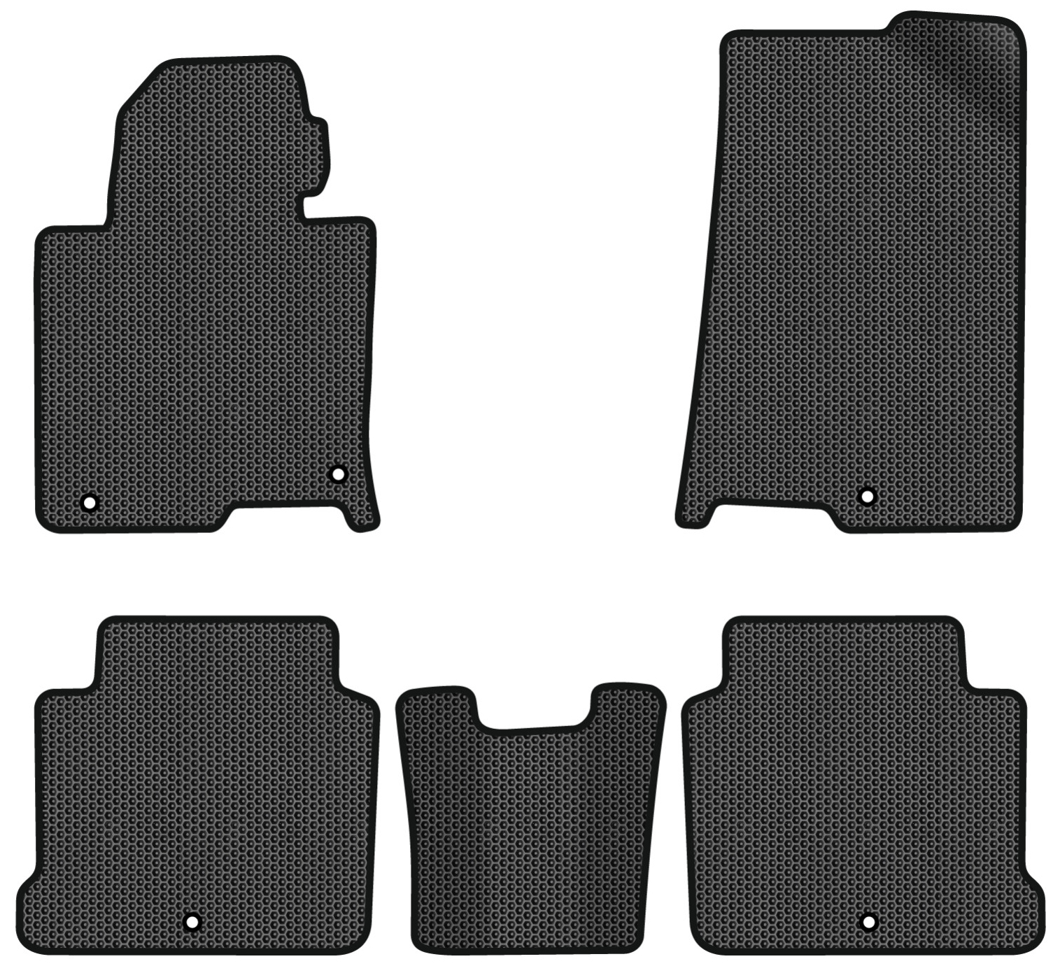 EVA коврики в салон авто EVAtech для Sonata LPI (LF) Hyundai 2014-2019 7 поколение Sedan Korea HY42959CB5KH5SBB - Фото 1