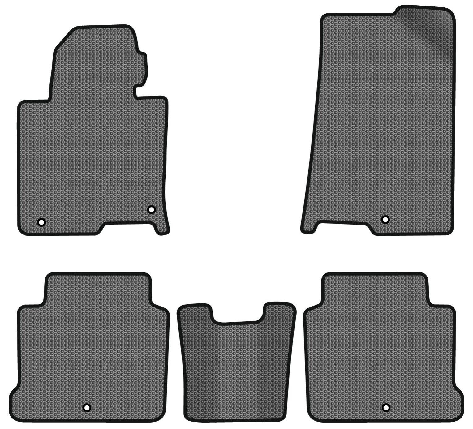 EVA коврики в салон авто EVAtech для Sonata LPI (LF) Hyundai 2014-2019 7 поколение Sedan Korea HY42959CB5KH5SGB - Фото 1