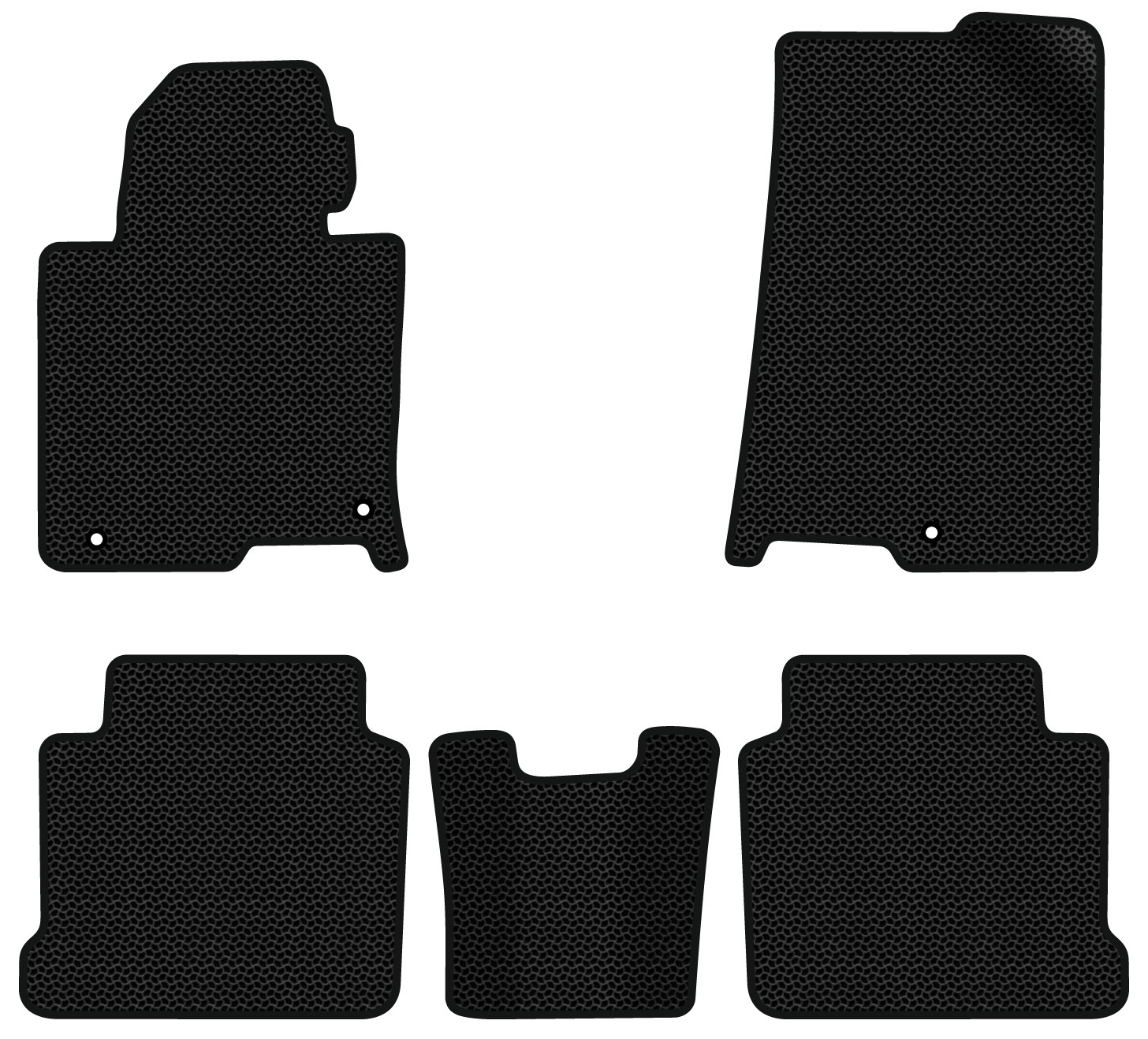 EVA коврики в салон авто EVAtech для Sonata LPI (LF) Hyundai 2014-2019 7 поколение Sedan Korea HY42959CBB5KH3KBB - Фото 1