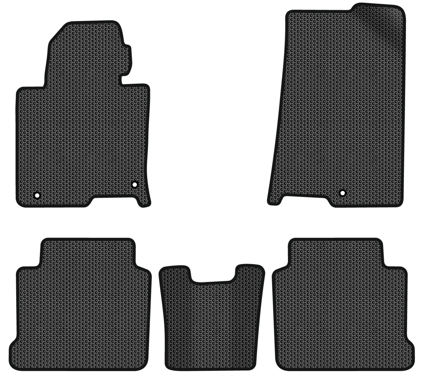 EVA коврики в салон авто EVAtech для Sonata LPI (LF) Hyundai 2014-2019 7 поколение Sedan Korea HY42959CBB5KH3SBB - Фото 1