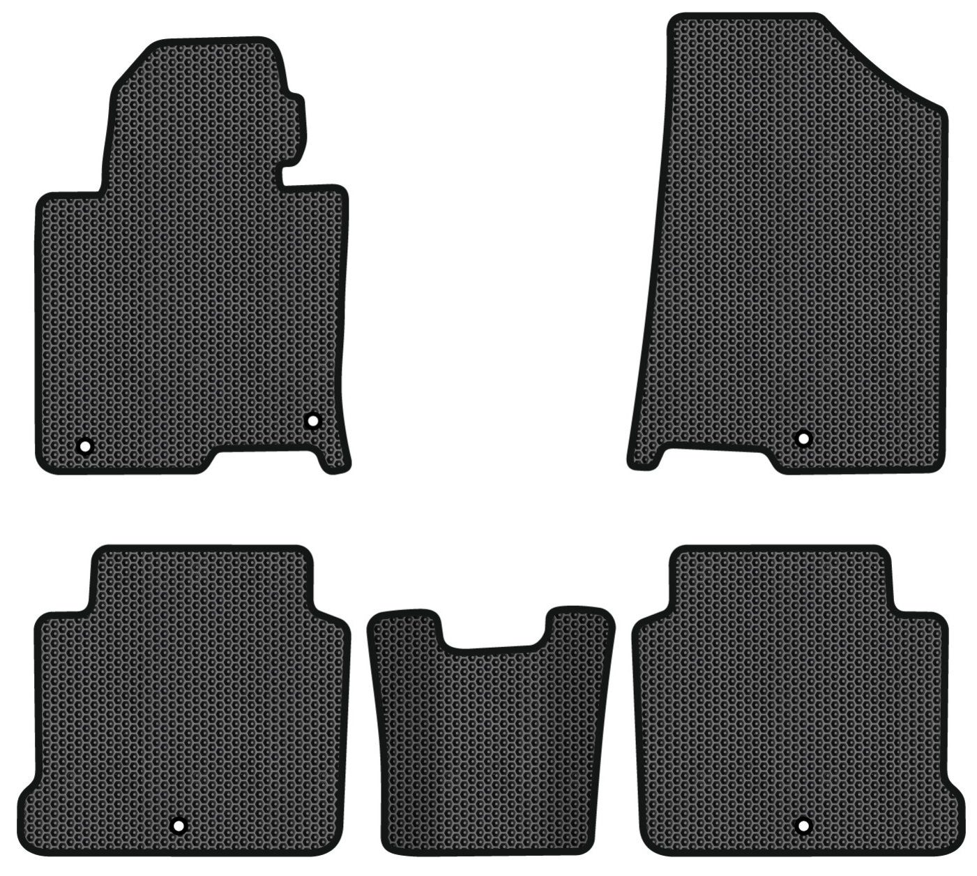 EVA коврики в салон авто EVAtech для Sonata LPI (LF) Hyundai 2014-2019 7 поколение Sedan Korea HY42959CG5KH5SBB - Фото 1