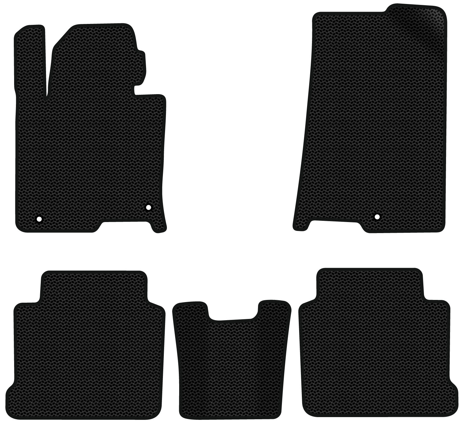 EVA коврики в салон авто EVAtech для Sonata LPI (LF) Hyundai 2014-2019 7 поколение Sedan Korea HY42959CLB5KH3KBB - Фото 1