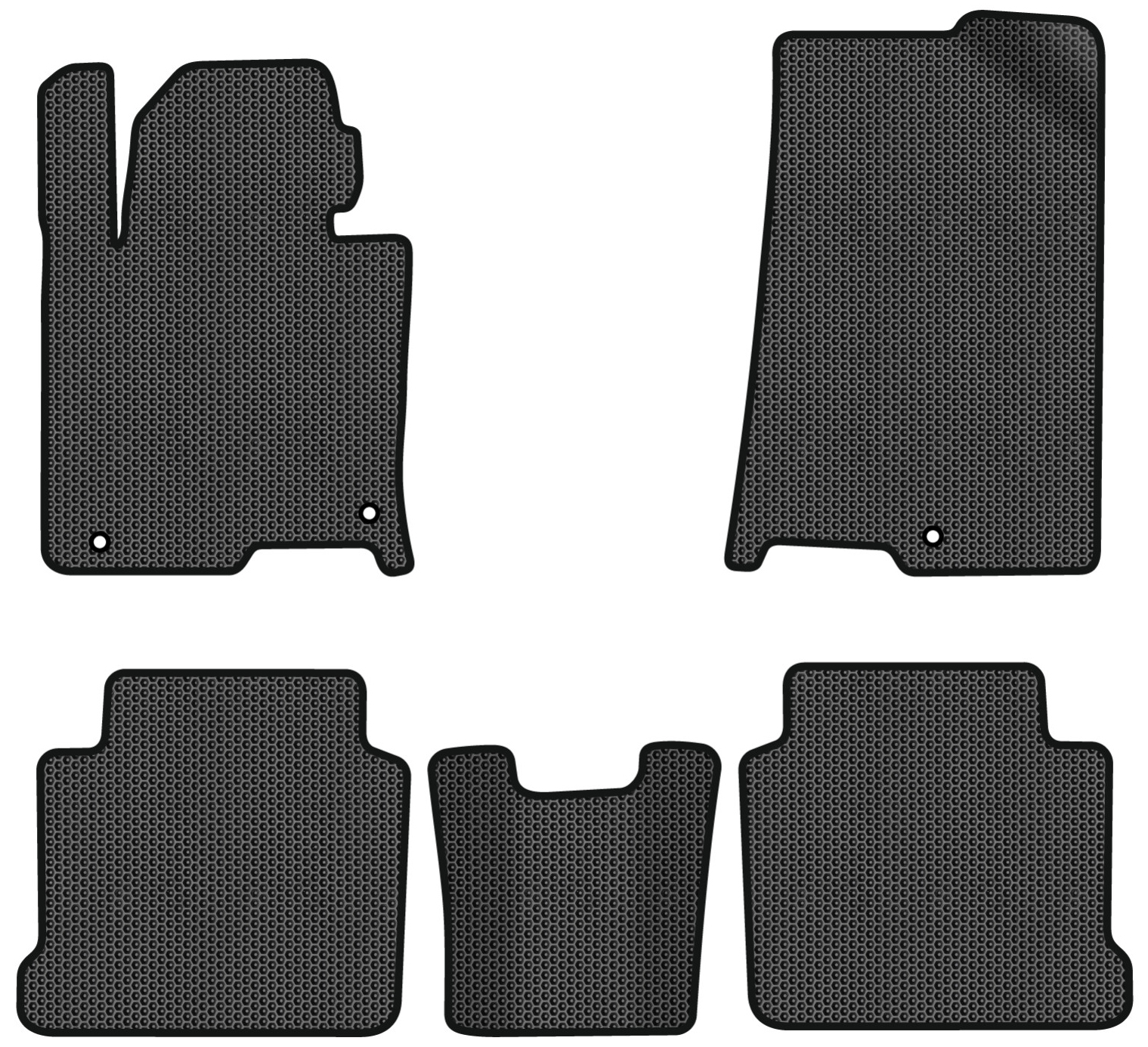 EVA коврики в салон авто EVAtech для Sonata LPI (LF) Hyundai 2014-2019 7 поколение Sedan Korea HY42959CLB5KH3SBB - Фото 1