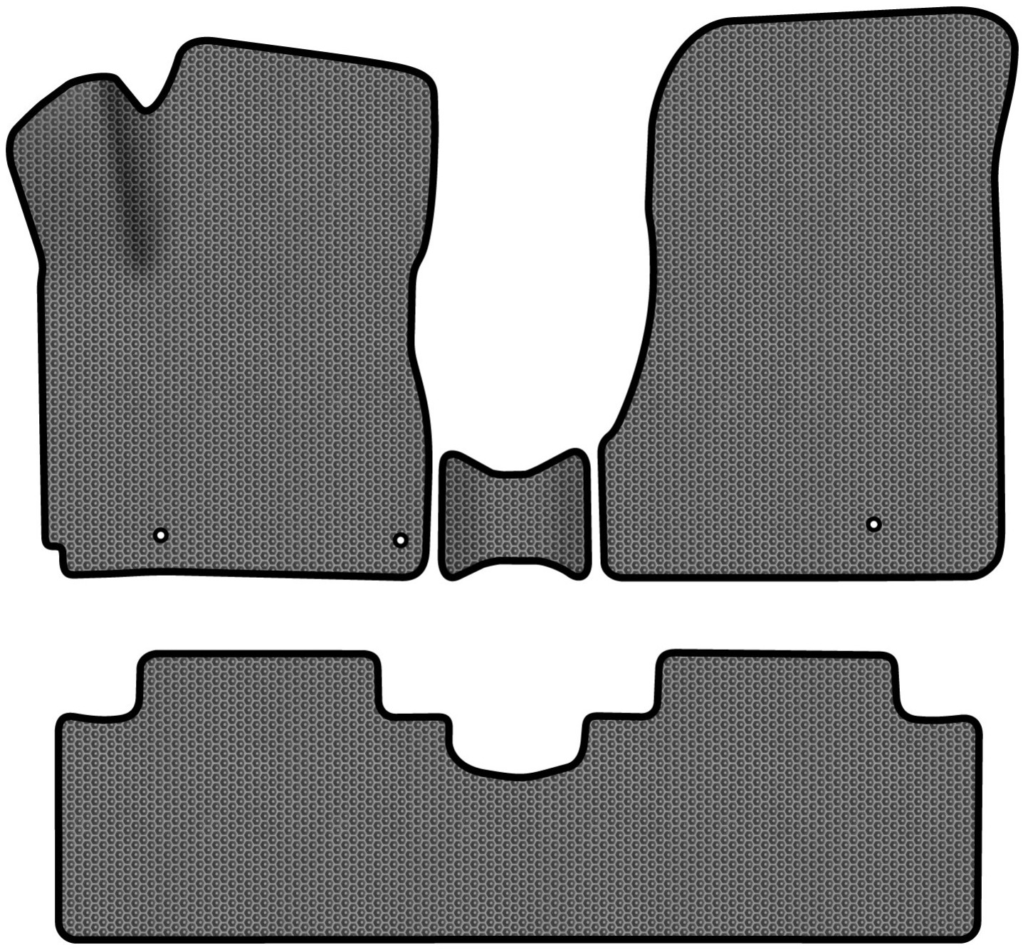 EVA килимки в салон авто EVAtech для Tucson (JM) AT Hyundai 2004-2010 1 покоління SUV EU HY43411ZD4LA3SGB - Фото 1