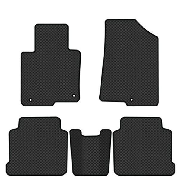 EVA килимки в салон авто EVAtech для Sonata (LF) Hybrid Hyundai 2014-2019 7 покоління Sedan USA HY43551CGB5RBB - Фото 1