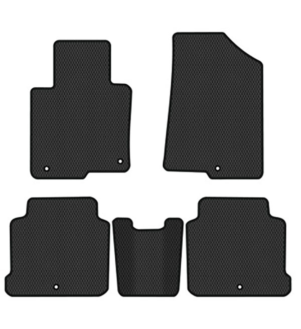 EVA килимки в салон авто EVAtech для Sonata (LF) Hybrid Hyundai 2014-2019 7 покоління Sedan USA HY43551CGK5RBB - Фото 1