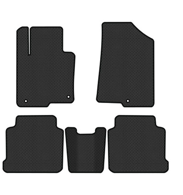 EVA килимки в салон авто EVAtech для Sonata (LF) Hybrid Hyundai 2014-2019 7 покоління Sedan USA HY43551CVB5KH3RBB - Фото 1