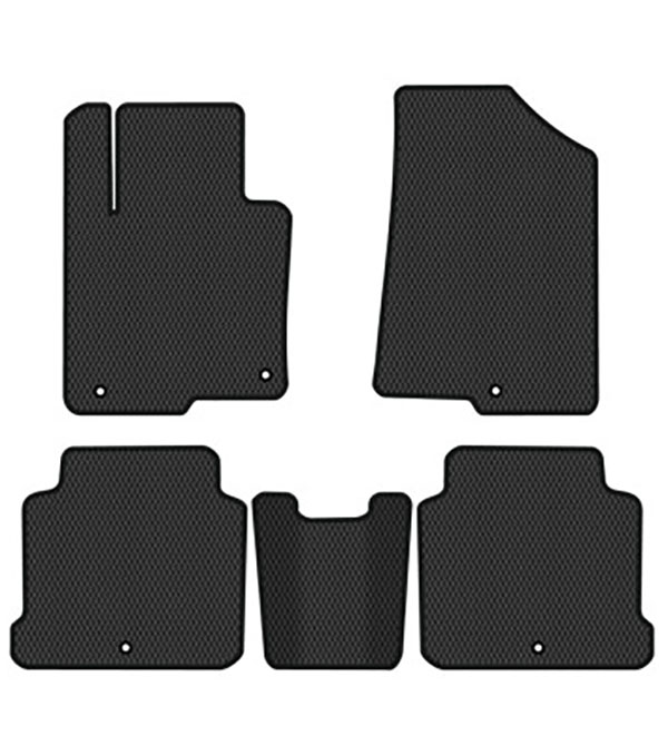 EVA килимки в салон авто EVAtech для Sonata (LF) Hybrid Hyundai 2014-2019 7 покоління Sedan USA HY43551CVK5KH5RBB - Фото 1