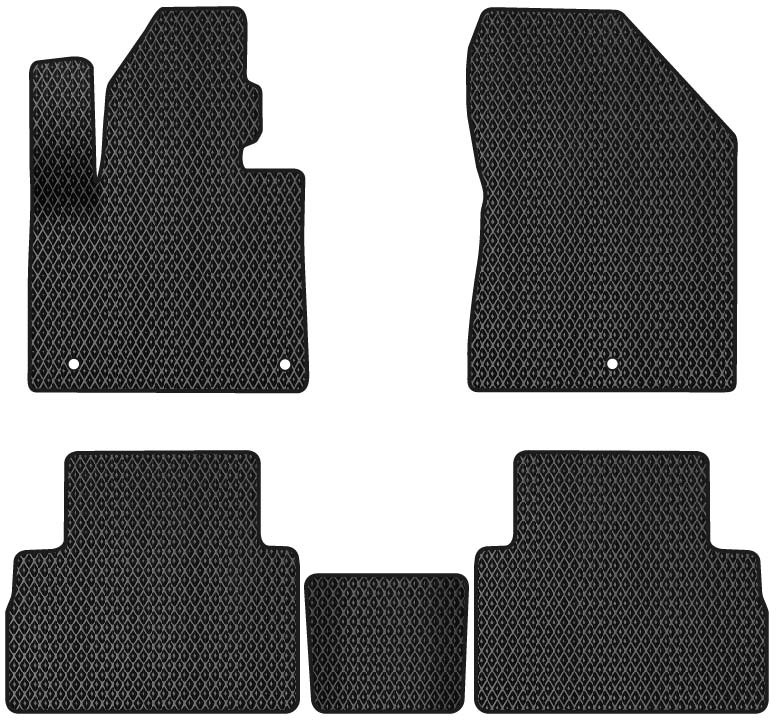 EVA коврики в салон авто EVAtech для Santa FE (TM) 7 seats Hyundai 2018-2020 4 поколение SUV USA HY44141CV5KH3RBB - Фото 1