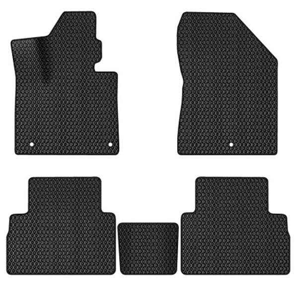 EVA килимки в салон авто EVAtech для Santa FE (TM) 7 seats Restyling Hyundai 2020-2023 4 покоління SUV Korea HY44147CE5KH3RBB - Фото 1