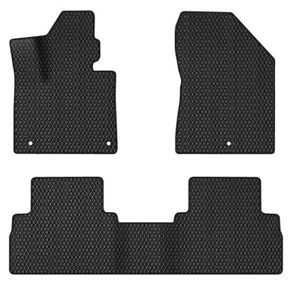 EVA килимки в салон авто EVAtech для Santa FE (TM) 7 seats Restyling Hyundai 2020-2023 4 покоління SUV Korea HY44147ZE3KH3RBB - Фото 1