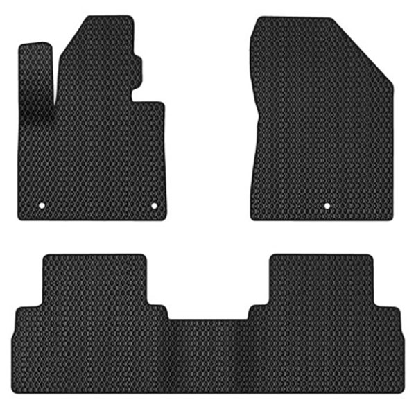 EVA килимки в салон авто EVAtech для Santa FE (TM) 7 seats Restyling Hyundai 2020-2023 4 покоління SUV Korea HY44147ZV3KH3RBB - Фото 1