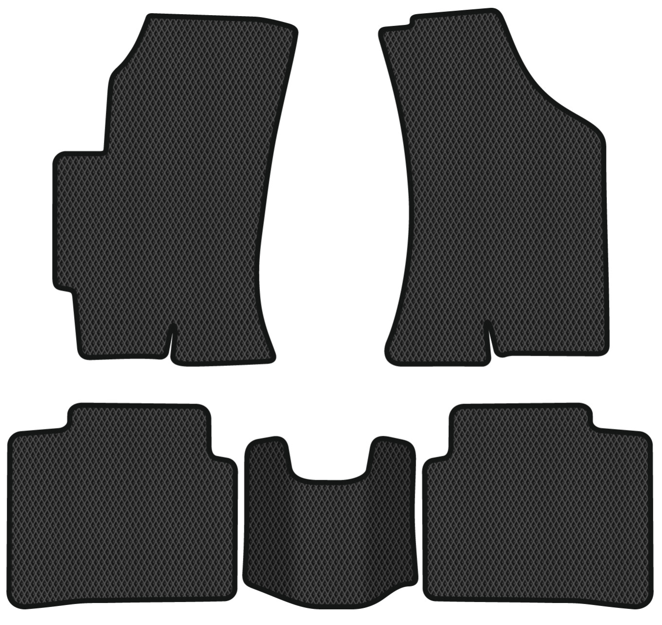 EVA коврики в салон авто EVAtech для Elantra (XD) Hyundai 2000-2006 3 поколение Sedan EU HY52373CG5RBB - Фото 1