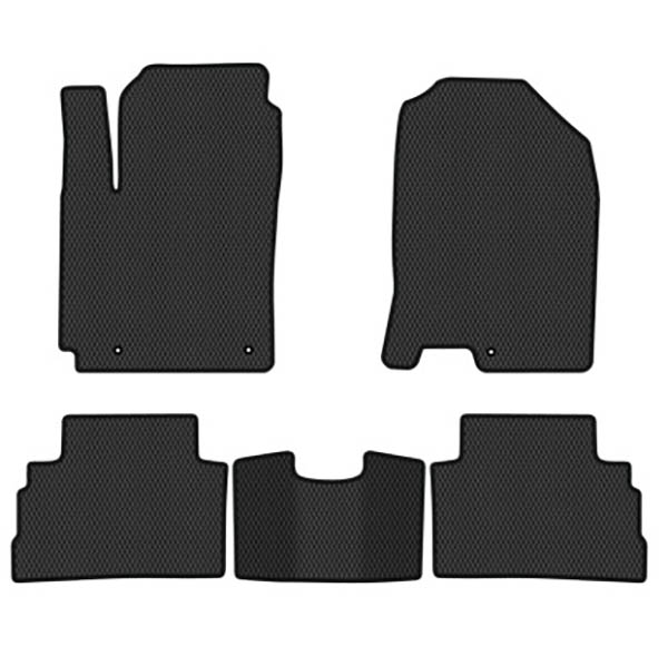 EVA килимки в салон авто EVAtech для Kona Hybrid Hyundai 2017-2023 1 покоління SUV EU HY52518CV5LA3RBB - Фото 1