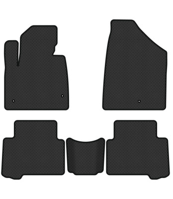 EVA килимки в салон авто EVAtech для Grand Santa FE (NC) 7 seats Hyundai 2012-2017 3 покоління SUV EU HY52584CV5LA2RBB - Фото 1