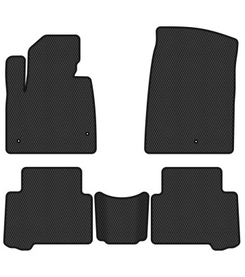 EVA килимки в салон авто EVAtech для Grand Santa FE (NC) 7 seats Hyundai 2012-2017 3 покоління SUV EU HY52584C5LA3RBB - Фото 1