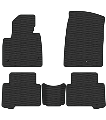 EVA килимки в салон авто EVAtech для Grand Santa FE (NC) 7 seats Hyundai 2012-2017 3 покоління SUV EU HY52584CB5LA3RBB - Фото 1