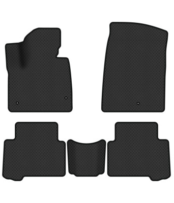 EVA коврики в салон авто EVAtech для Grand Santa FE (NC) 7 seats Hyundai 2012-2017 3 поколение SUV EU HY52584CD5LA3RBB - Фото 1