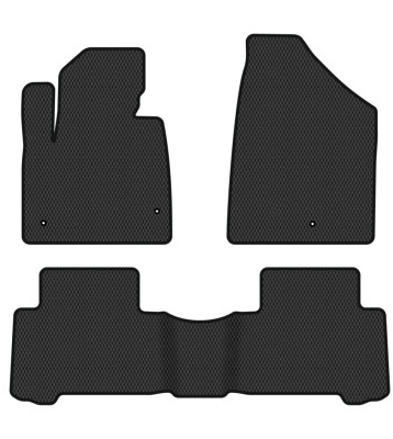 EVA килимки в салон авто EVAtech для Grand Santa FE (NC) 7 seats Hyundai 2012-2017 3 покоління SUV EU HY52584ZV3LA3RBB - Фото 1