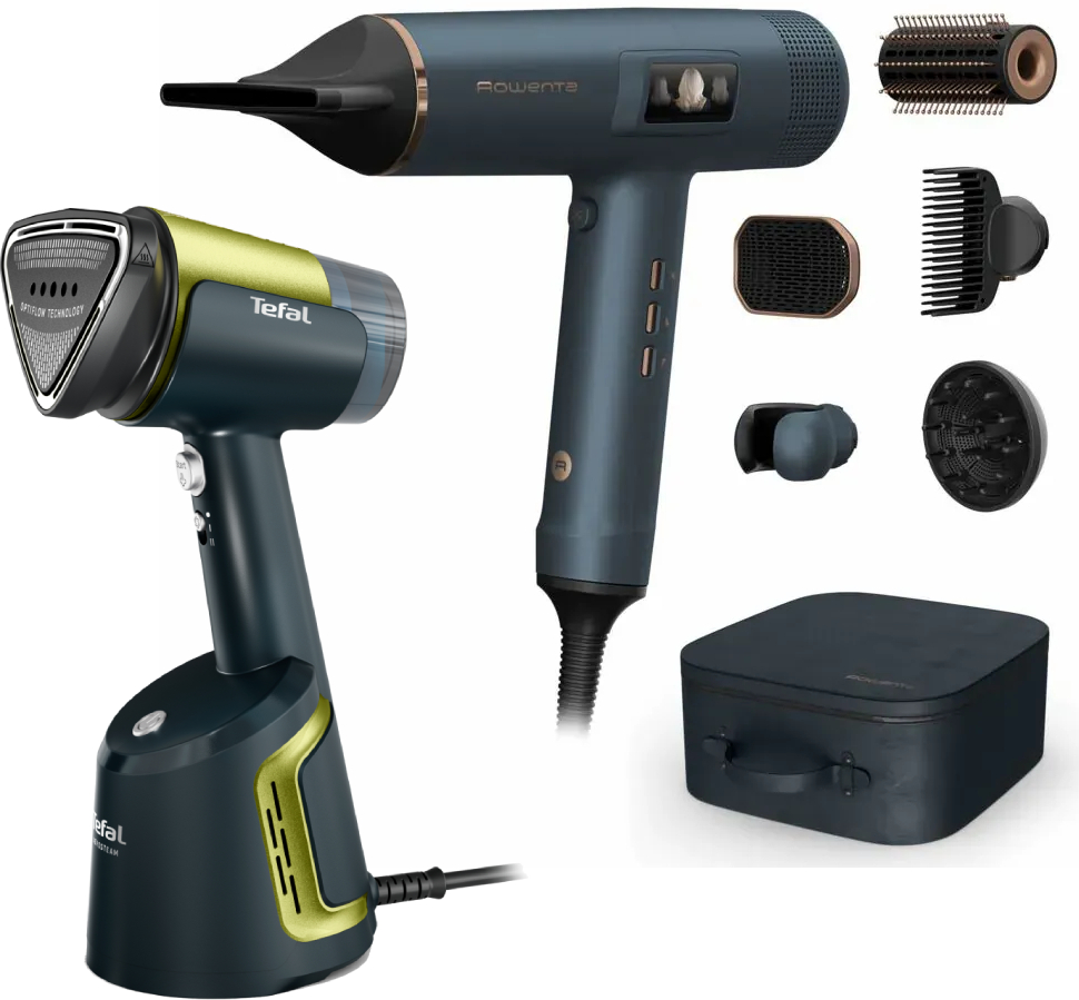 Купить Фен Rowenta Maestria HY9430E0 с умной технологией FOR YOU серии Ultimate Experience + ПОДАРОК вертикальный ручной отпариватель Rowenta DT9810F0 AEROSTEAM10F0 AEROSTEAM - Фото 1 Фен Rowenta Maestria HY9430E0 с умной технологией FOR YOU серии Ultimate Experience + ПОДАРОК вертикальный ручной отпариватель Rowenta DT9810F0 AEROSTEAM10F0 AEROSTEAM - Фото 1