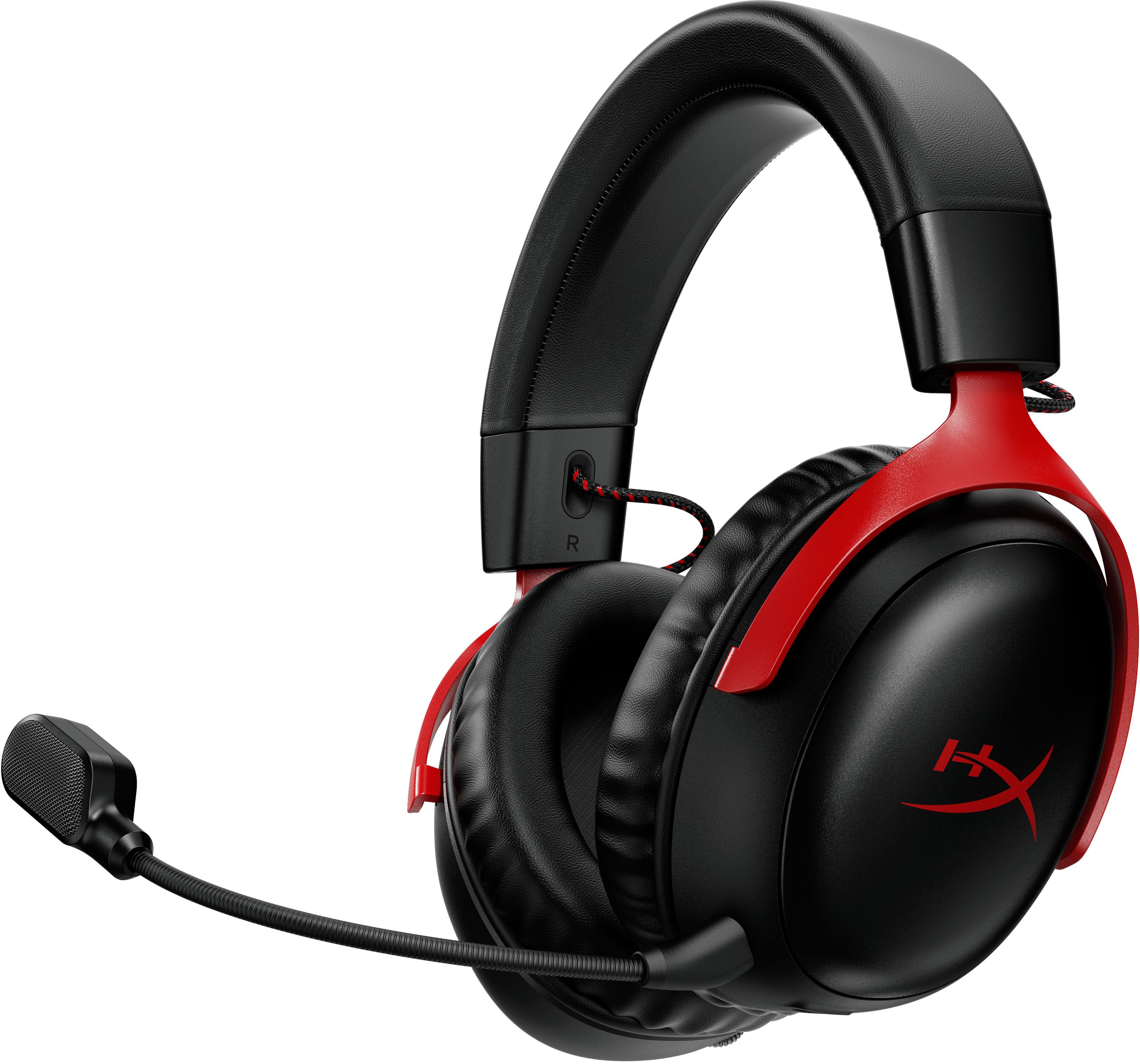 Гарнитура беспроводная игровая HyperX Cloud III Wireless Black-Red (77Z46AA) - Фото 1